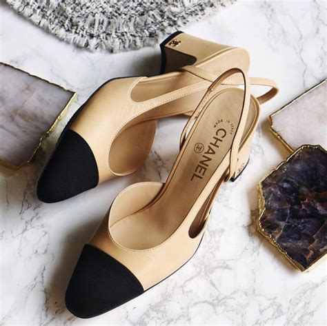 chanel slingback vintage